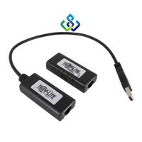 AUF LAGER 100% ORIGINAL BRANDNEU 1-PORT USB OVER CAT5/CAT6 EXTEND B203-101-POC
