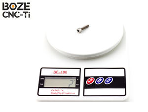 Vis à tête hexagonale en titane Gr5 personnalisées M3 M4 <span class=keywords><strong>M5</strong></span> M6 M8 M10 DIN 912 Polies/Anodisées - Product Image 4