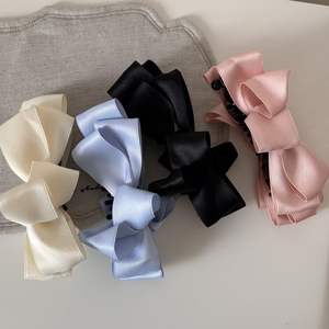 Pinza de Pelo con Lazo Grande Elegante de Lujo Ligero, Diseño de Nicho, Pinzas de Pelo Modernas para Mujer, Venta al por Mayor de Accesorios para el Cabello - Product Image 2