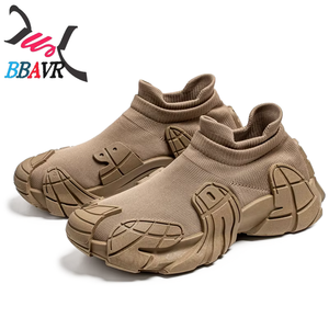 Zapatos para Caminar Ligeros y Transpirables para Hombre con Entresuela de PVC y Suela Suave, Calcetines Deportivos Casuales con Forro de Malla - Product Image 3