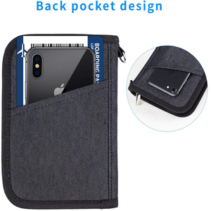 Custom Luxury Rfid <strong>Document</strong> Organizer Bag Waterproof Wallet Travel <strong>Passport</strong> <strong>Holder</strong> - Product Image 2