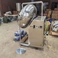 Pulvérisateur de liquide gobelet automatique Bubble Gums Noix Coater Mixer Tumbler Le plus bas Chocolat Bonbons Sucre Arachide Machine de revêtement Prix