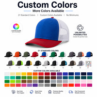 Casquette de baseball trucker personnalisée en cuir avec patch, dos en maille premium, logo cousu de haute qualité, casquette de sport pour hommes et femmes
