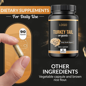 Gà tây đuôi viên nang chế độ ăn uống bổ sung thảo dược bổ sung thực vật viên nang cho năng lượng thúc đẩy phong phú trong khác nhau vitamin và khoáng chất - Product Image 2