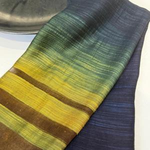 Tốt nhất bán 100% tinh khiết Dâu Tằm khăn lụa tự nhiên thực vật nhuộm khăn choàng quá khổ dệt may thân thiện với môi qijingongfang 025-a1 - Product Image 6