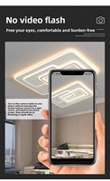 Lustre moderne en fer forgé et acrylique avec LED, design luxueux, luminaire de plafond adapté à la cuisine, au salon et à la chambre à coucher