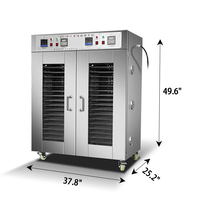 Déshydrateur Alimentaire Multifonctionnel Puissant Horus 20/30/40/50 Étages pour Fruits