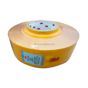 Cinta de Seguridad Reflectante Amarilla para Exteriores, Impermeable y de Alta Visibilidad, Cinta Adhesiva Roja y Blanca, Cinta Reflectiva para Camiones - Product Image 4