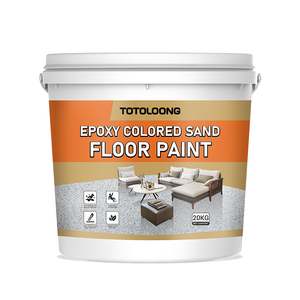 Revestimiento de Piso de Arena de Color <span class=keywords><strong>Epoxi</strong></span>, Pintura de <span class=keywords><strong>Resina</strong></span> <span class=keywords><strong>Epoxi</strong></span> Autonivelante sin Juntas para Interiores, Almacenes y Garajes - Product Image 1