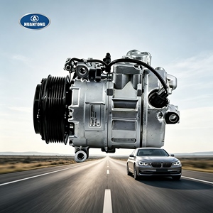 คอมเพรสเซอร์แอร์รถยนต์ HUANTONG 12V สำหรับ X5/X6 R134a คอมเพรสเซอร์แอร์รถยนต์ ขายส่ง ของใหม่ - Product Image 1