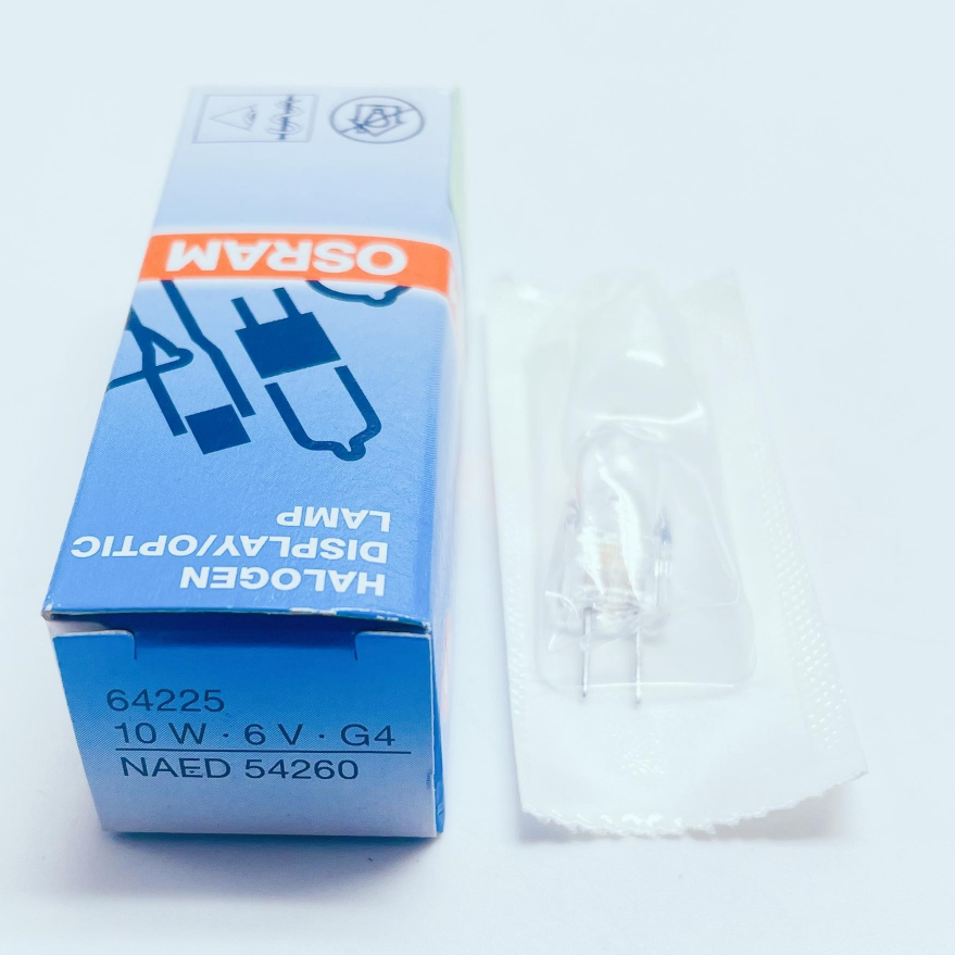 1 OSRAM 64225 6V 10W G4 100 horas