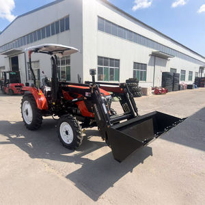 Spedizione gratuita Mini 4WD trattore con cabina AC per piccoli appezzamenti agricoli - Product Image 5