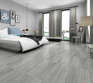 600x600mm grige in Stock promozione antico legno opaco marmo ispirato alla parete del pavimento piastrelle di porcellana antiscivolo - Product Image 6
