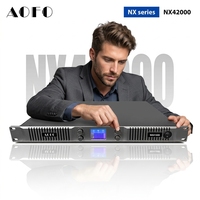 Amplificateur de classe D AOFO 1U 4 canaux 600W-2000W, amplificateur de classe D professionnel, amplificateur audio haute puissance pour sonorisation de scène