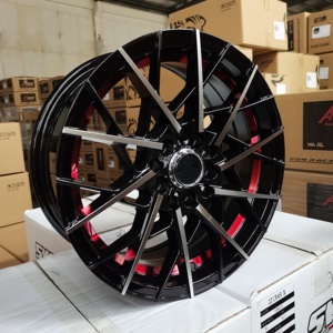 Aftermarket New Design 14 Inch 15 Inch 16 Inch Car Wheels Aluminum Alloy Wheel with PCD 4x100 5x114.3
