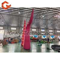 Tentacules gonflables géants décoration pieuvre gonflable pour fête