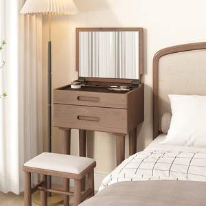 Coiffeuse moderne simple en <span class=keywords><strong>fer</strong></span> <span class=keywords><strong>forgé</strong></span> pour petit appartement avec <span class=keywords><strong>miroir</strong></span> de chaise - Product Image 2