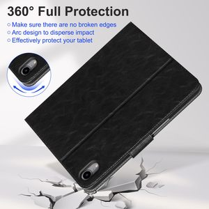 Étui en cuir véritable Laudtec pour <span class=keywords><strong>iPad</strong></span> <span class=keywords><strong>Pro</strong></span> 13 pouces M4 2024 <span class=keywords><strong>avec</strong></span> support de <span class=keywords><strong>stylet</strong></span> de protection antichoc support Premium veille/réveil automatique - Product Image 4