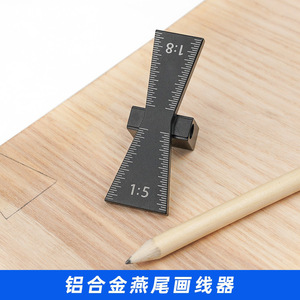 Aluminum Alloy Dovetail Marking <b>Gauge</b> 65x23x20mm High Accuracy Woodworking Tool For Tenon Joinery - Product Image 5