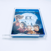 Boîte de présentation en acrylique transparente pour jeux vidéo, boîte de protection avec protection UV pour Playstation 3 4 5 Xbox One Series X Blu-Ray