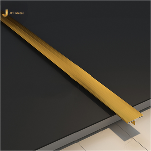 Perfil en T de Acero Inoxidable Moderno y Duradero EX279, Molduras Decorativas para Bordes de Azulejos para Proyectos de Interiores Arquitectónicos Comerciales - Product Image 5