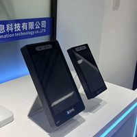 Écran tactile capacitif LCD 8 pouces pour extérieur, montage mural, compatible avec le contrôle industriel pour machine de vente au détail autonome IA