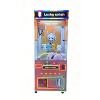 Grue commerciale de grande capacité à alimentation directe d'usine avec armoire métallique pour distributeur de jouets en peluche et de poupées, paiement multi-modes