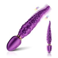 Vibromasseur rotatif Optopus AV Wand, stimulateur du point G en silicone, masseur pour femmes, jouets sexuels pour adultes.