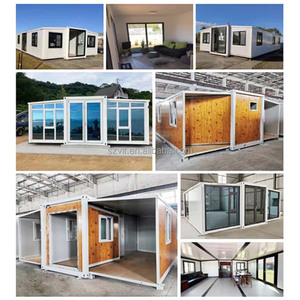 Container Abitabile <span class=keywords><strong>Usato</strong></span> 20 piedi Pieghevole a 2 Piani 6 Camere da Letto con Bagno Design Moderno Installazione Rapida <span class=keywords><strong>Esterno</strong></span> - Product Image 5