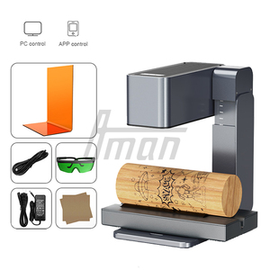 Machine de gravure laser pour tampons en caoutchouc 22*13*22cm avec JPEG programmable BMP PLT DXF JPG PNG - Product Image 5