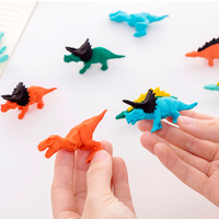 Gomme à effacer en forme de dinosaure TPR 2021, papeterie scolaire pour enfants, crayon en caoutchouc pour les garçons, fournisseur de produits