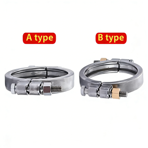 DEYI Tri Clamp - Collier de serrage hydraulique robuste pour refroidissement, collier de serrage sanitaire haute pression, raccord de tuyauterie en acier inoxydable 304SS 316SS - Product Image 6