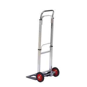 Chariot à main pliable en aluminium à deux roues, chariot de transport portable pour courses et bagages, chariot de déménagement réglable en hauteur OEM - Product Image 6
