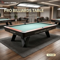 STELLARWAY Fournisseur Mondial Table de Billard Professionnelle 9 Pieds avec Plateau en Ardoise pour Centre Sportif