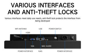 Kiosco <span class=keywords><strong>de</strong></span> Autoservicio con Pantalla Táctil <span class=keywords><strong>de</strong></span> 23.6, 27 y 32 Pulgadas para Pedidos <span class=keywords><strong>de</strong></span> Comida Rápida, Kiosco <span class=keywords><strong>de</strong></span> Pedidos y Pagos para <span class=keywords><strong>McDonald</strong></span>'s - Product Image 4