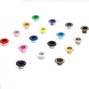 Biểu Tượng Tùy Chỉnh Vàng Trang Phục Sơn 3Mm 4Mm Kích Thước Vòng Thép Không Gỉ Vòng Grommet Kim Loại Khoen Nút - Product Image 3