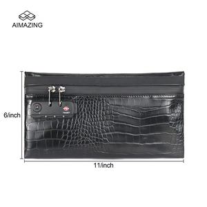 Borsa da viaggio a prova di odore in pelle di coccodrillo di nuovo Design con serratura a prova di odore borsa da viaggio - Product Image 2