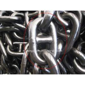 جودة عالية مسمار U1 U2 U3 البحرية ملحومة سلسلة الارتباط حجم (6Dx3.6D) سلسلة رسو - Product Image 1