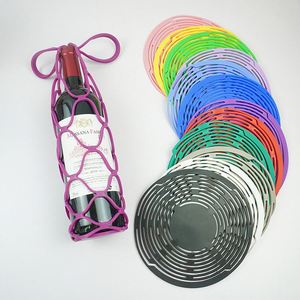 Bolsa de Silicona para Botellas de Vino/Agua, Portavasos, Cesta de Malla, a Prueba de Fugas, Resistente al Calor, de Grado Alimenticio, Plegable, con Capacidad de 700 ml - Product Image 3