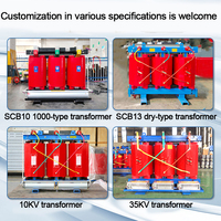 Transformador de Distribución Trifásico Tipo Seco Dika SCB11 1.5kVA-175kVA, Bobina Toroidal, 10kV, Resina Fundida, 50/60Hz, IEC60076