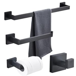 Juego <span class=keywords><strong>de</strong></span> 4 <span class=keywords><strong>Toalleros</strong></span> <span class=keywords><strong>de</strong></span> Acero Inoxidable <span class=keywords><strong>para</strong></span> Montar en la Pared, Accesorios <span class=keywords><strong>de</strong></span> <span class=keywords><strong>Baño</strong></span> - Product Image 2