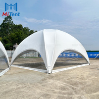 Tente hexagonale arquée en aluminium pour l'extérieur, 6m 8m, pour fêtes, événements sportifs, salon d'athlètes
