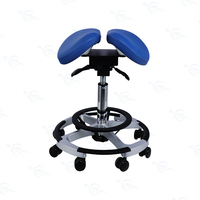 Tabouret d'assistant de médecin dentaire le plus populaire Chaise mobile à hauteur réglable pour médecin