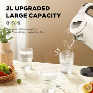 Dreepor 2.2L in acciaio inox <span class=keywords><strong>bollitore</strong></span> elettrico 1500W <span class=keywords><strong>riscaldamento</strong></span> rapido spegnimento automatico <span class=keywords><strong>bollitore</strong></span> <span class=keywords><strong>acqua</strong></span> portatile <span class=keywords><strong>per</strong></span> Hotel <span class=keywords><strong>e</strong></span> casa - Product Image 2
