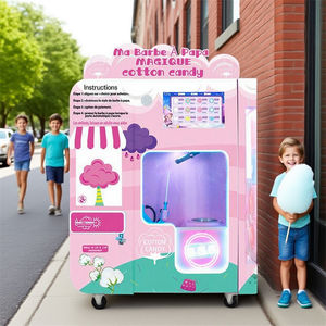 2023 nuevas máquinas de algodón que funcionan con monedas máquina expendedora comercial de hilo de caramelo a la venta - Product Image 1