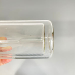 Regali fatti da te cristallini per magazzino <span class=keywords><strong>di</strong></span> vetro a sfera <span class=keywords><strong>di</strong></span> <span class=keywords><strong>neve</strong></span> da 12 once a doppia parete bicchieri da caffè ghiacciato bicchiere da 3mm glitter per vinile - Product Image 5