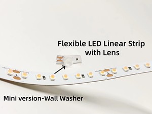 Blanco Ajustable 25 ° <span class=keywords><strong>Tira</strong></span> <span class=keywords><strong>de</strong></span> <span class=keywords><strong>LED</strong></span> con Lente Ra90 SMD3528, Luz Blanca Dinámica, DC24V, 40 <span class=keywords><strong>LED</strong></span>, Impermeable, para Uso en Fachadas Exteriores - Product Image 6