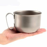 Cangkir Kopi Titanium 300ml 350ml 450ml 550ml 650ml