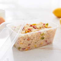 Micro-ondes Enfants Boîtes À Lunch Sans BPA Conteneur De Stockage Des Aliments Cuisine PP Boîte À Lunch Ensemble Jetable À Aller Boîte En Plastique