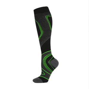 Calcetines <span class=keywords><strong>de</strong></span> Compresión Deportivos Profesionales <span class=keywords><strong>al</strong></span> por Mayor, Personalizados, 20-30 mmHG, hasta la Rodilla, para <span class=keywords><strong>Correr</strong></span>, Ciclismo, Fútbol, Antimicrobianos, Digitales - Product Image 3